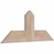 Ekena Millwork Portland Smooth Timber Gable Bracket, Douglas Fir, 36"W x 15"H x 1 1/2"D x 5 1/2"F, 10/12 Pitch GBW036X15X0206POR00SDF - alternate 4